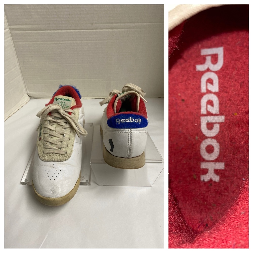 Reebok Melody Ehsani Me Sneakers Leather And Calf Hair Sz Women’s 8.5